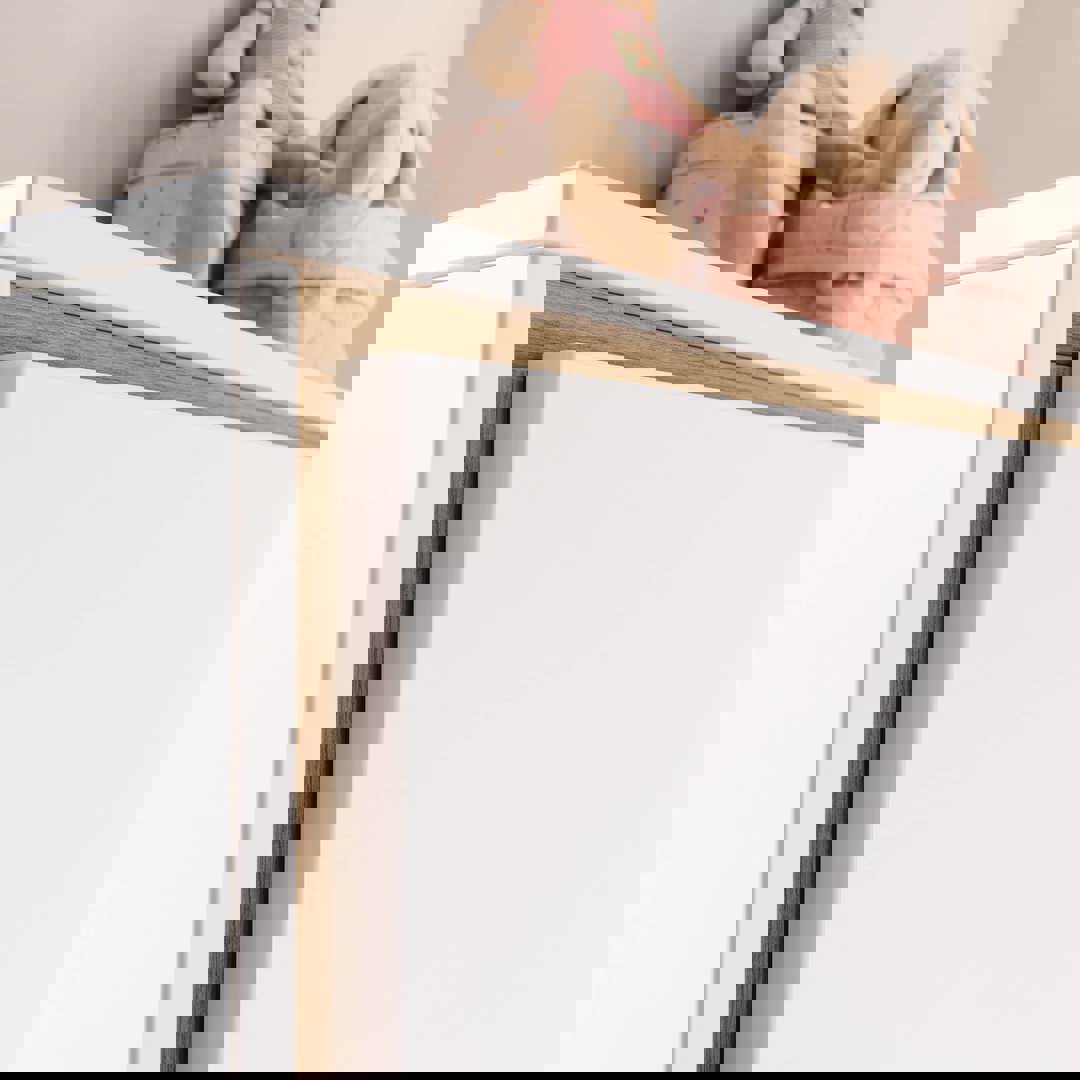 Kleiderschrank Lieven 3-türig mit Schubladen 4