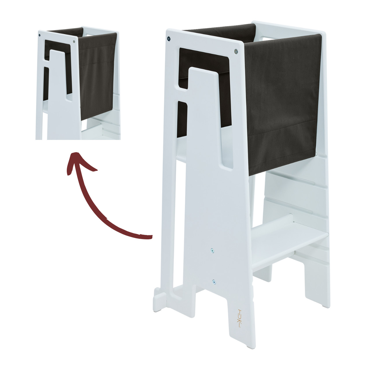 Entdeckertuch Tuki Dark Olive #2