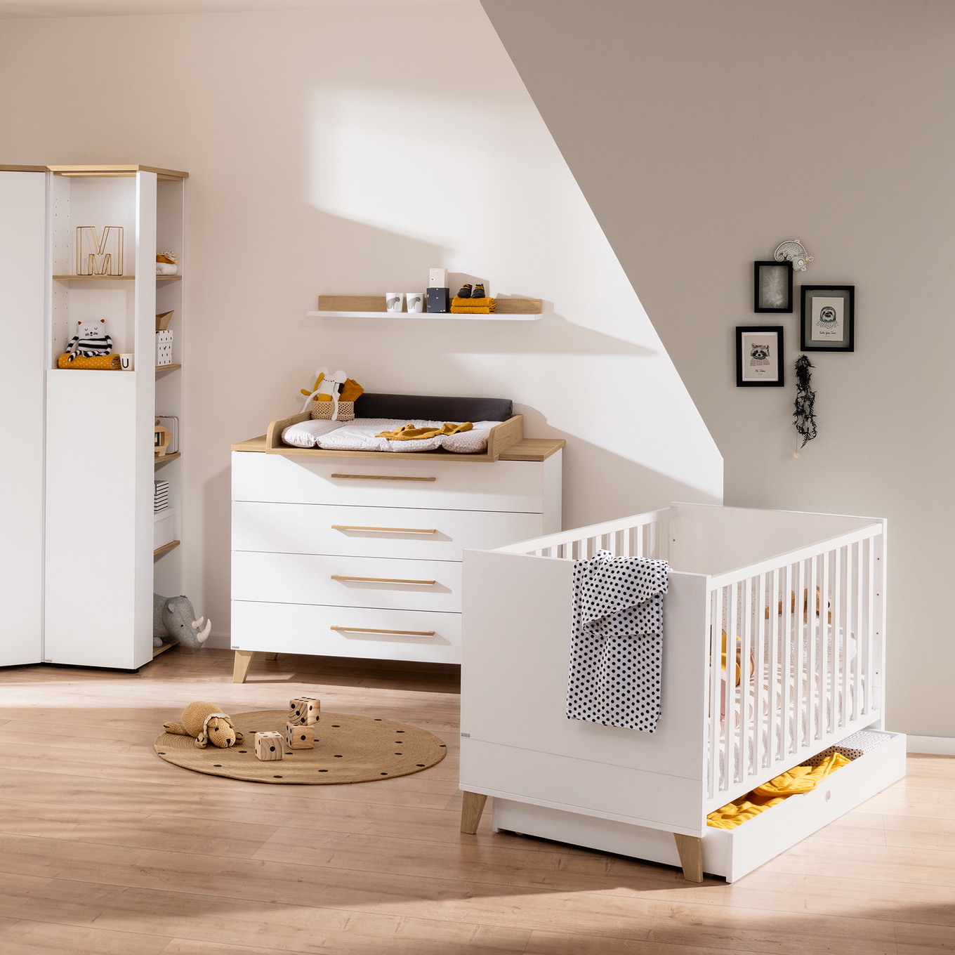 Babyzimmer Oscar Set 3-teilig 3
