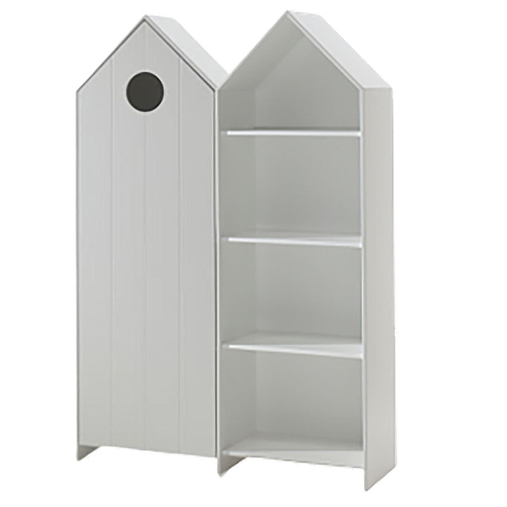 Regalschrank Casami 2-teilig Set Weiss