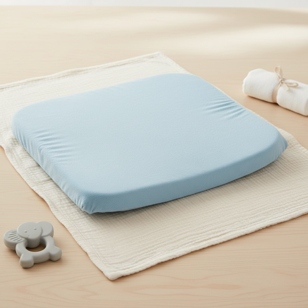 Wickelkissenbezug Stretch Uni Indigo #2