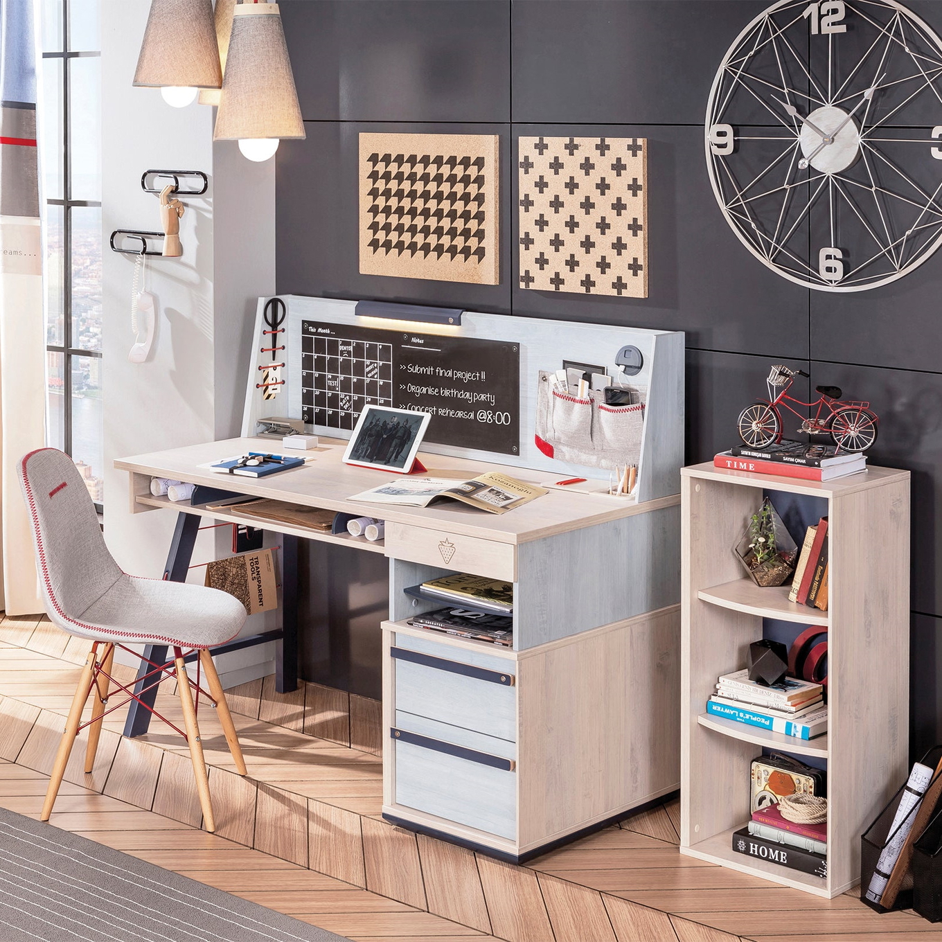 Schreibtischaufsatz Trio Gross #2