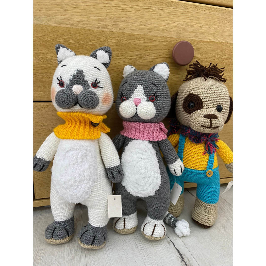 Häkel-Katze Mina #2