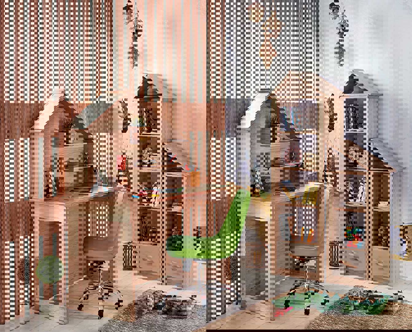 Bücherregal My House Braun, Hoch #2