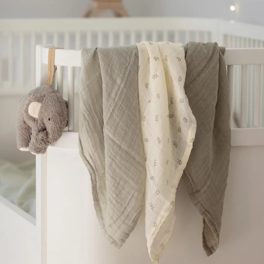 Spucktücher Sophora Leaves 3er-Set #2