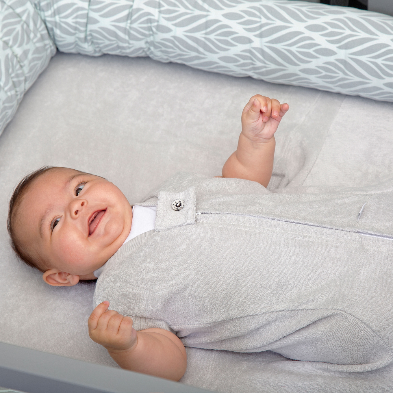 ZEWI-Decke Grau 90 x 200 cm #2