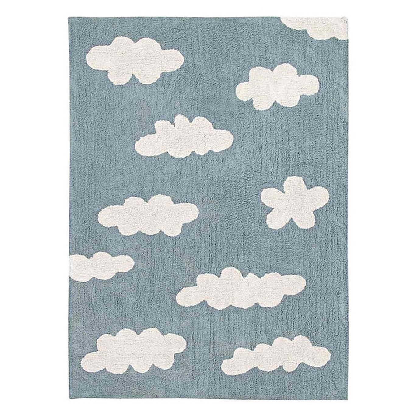 Teppich Clouds Blau