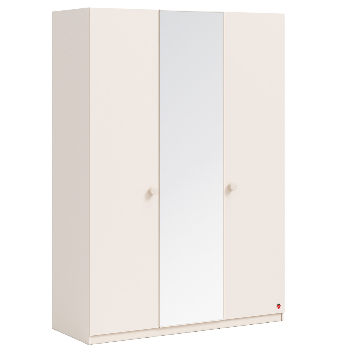 Kleiderschrank Varia 3-türig mit Spiegel