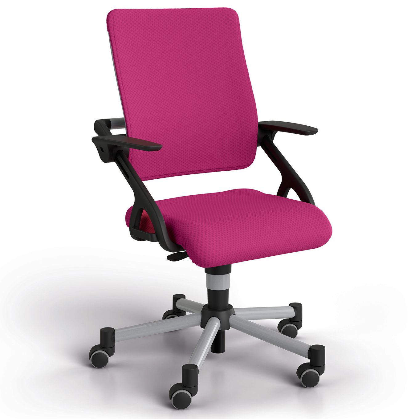 Bürostuhl Tio Silber Brombeere