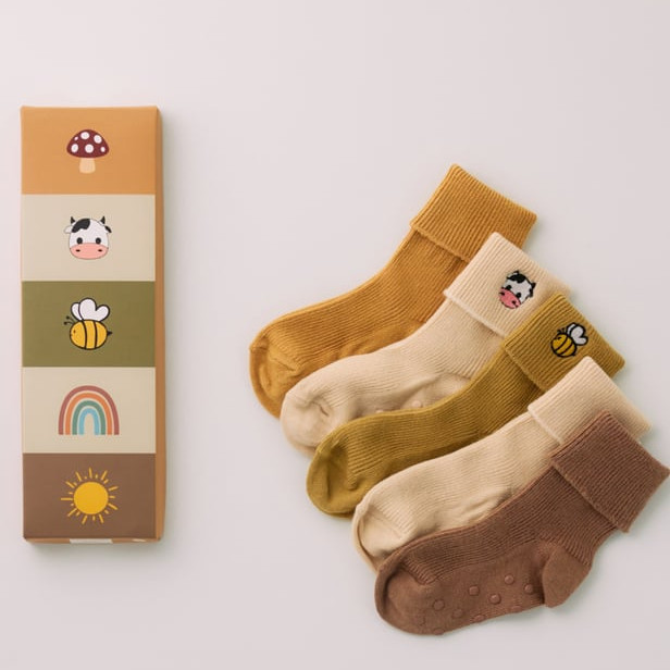 Socken Animals 5er Set 0-12 Monate