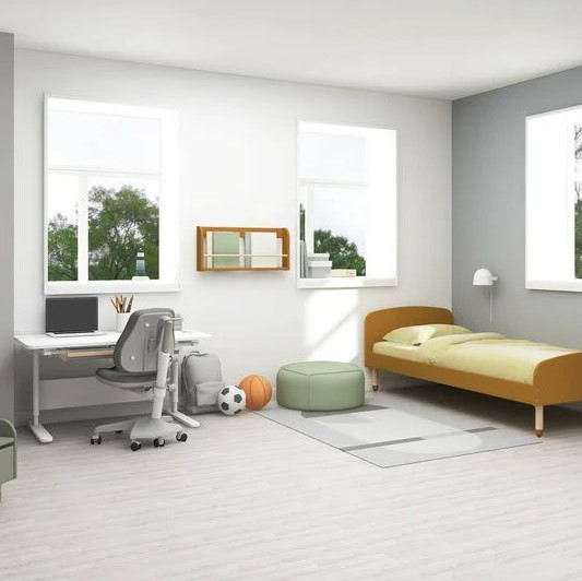 Wandregal Dots Senfgelb #2