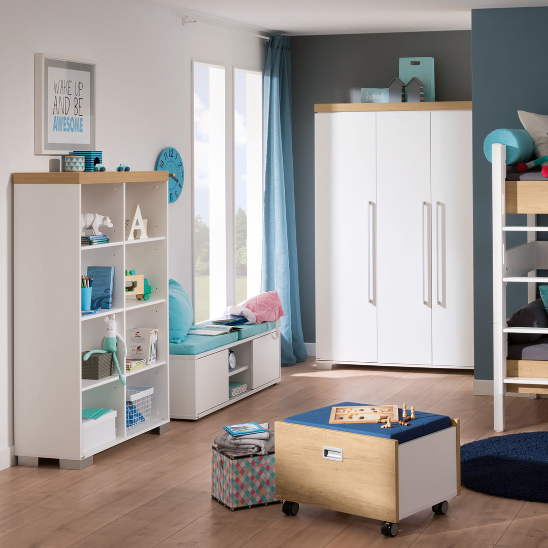 Kleiderschrank Kira 3-türig, Nebraska 4