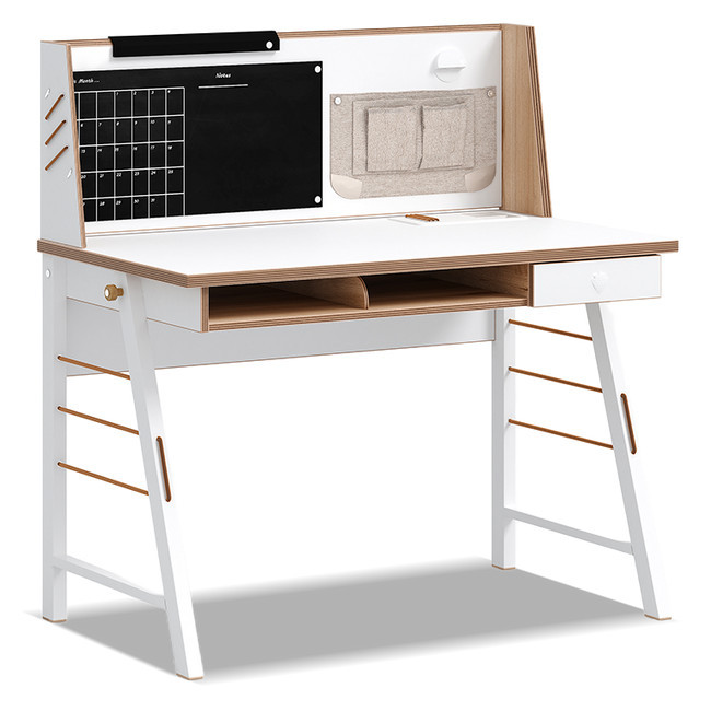 Schreibtisch Modera Modern mit Aufsatz