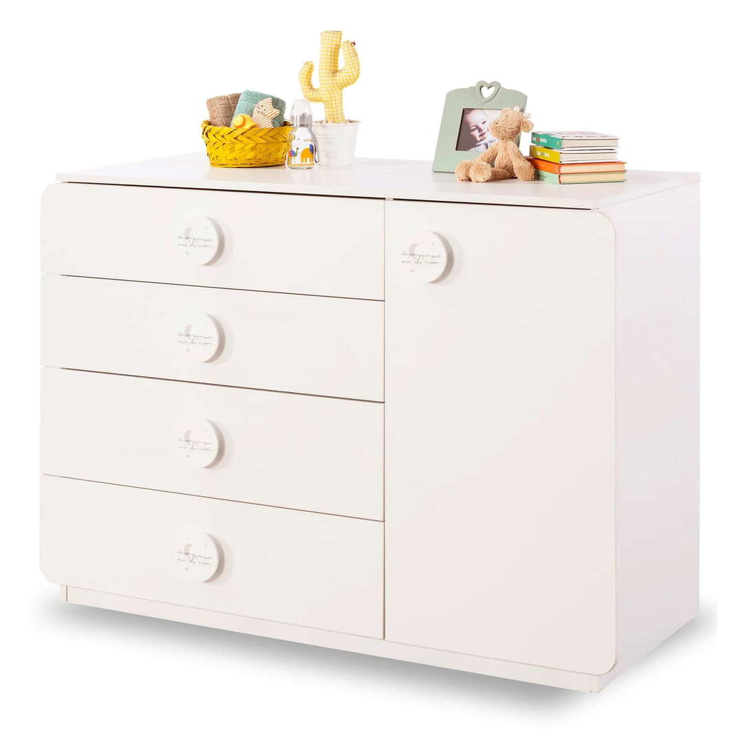 Kommode Baby Cotton Breit
