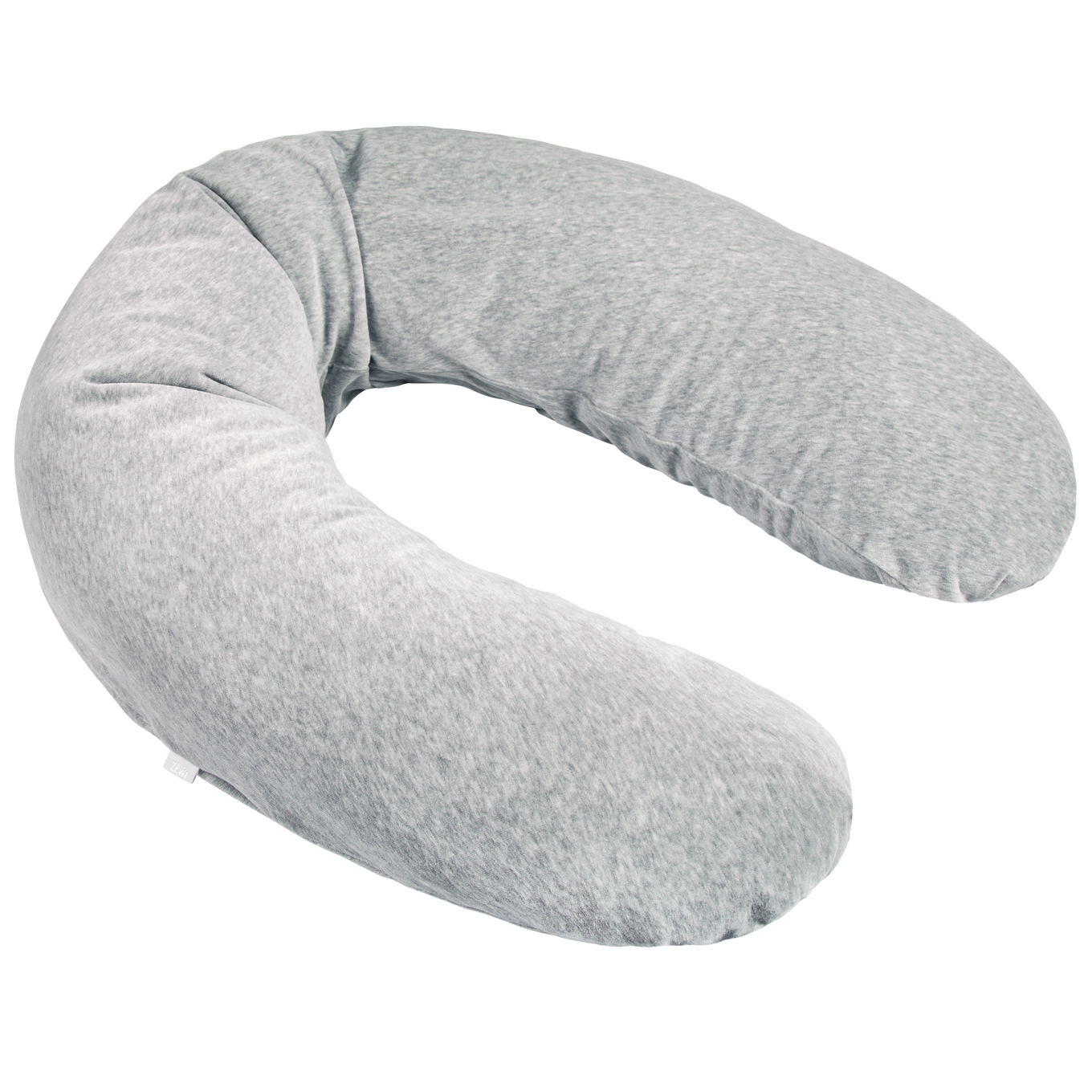 Stillkissen Samt Grau