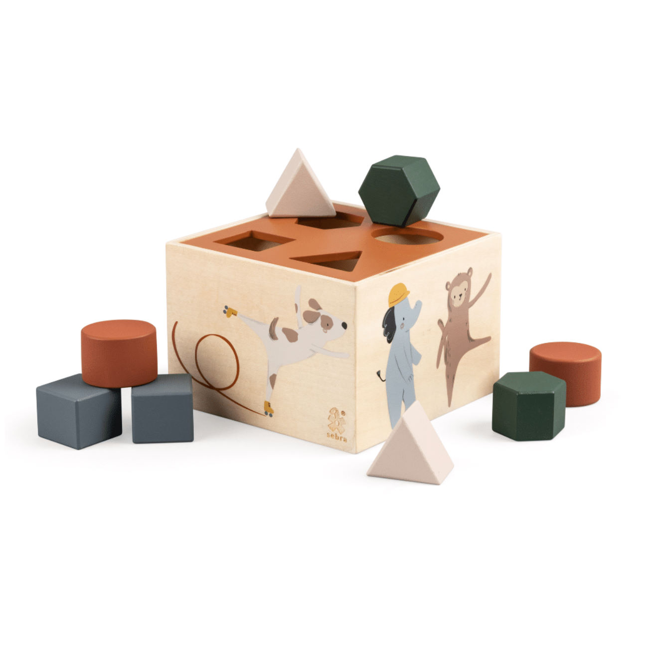 Formensteckspiel Toes / Builders