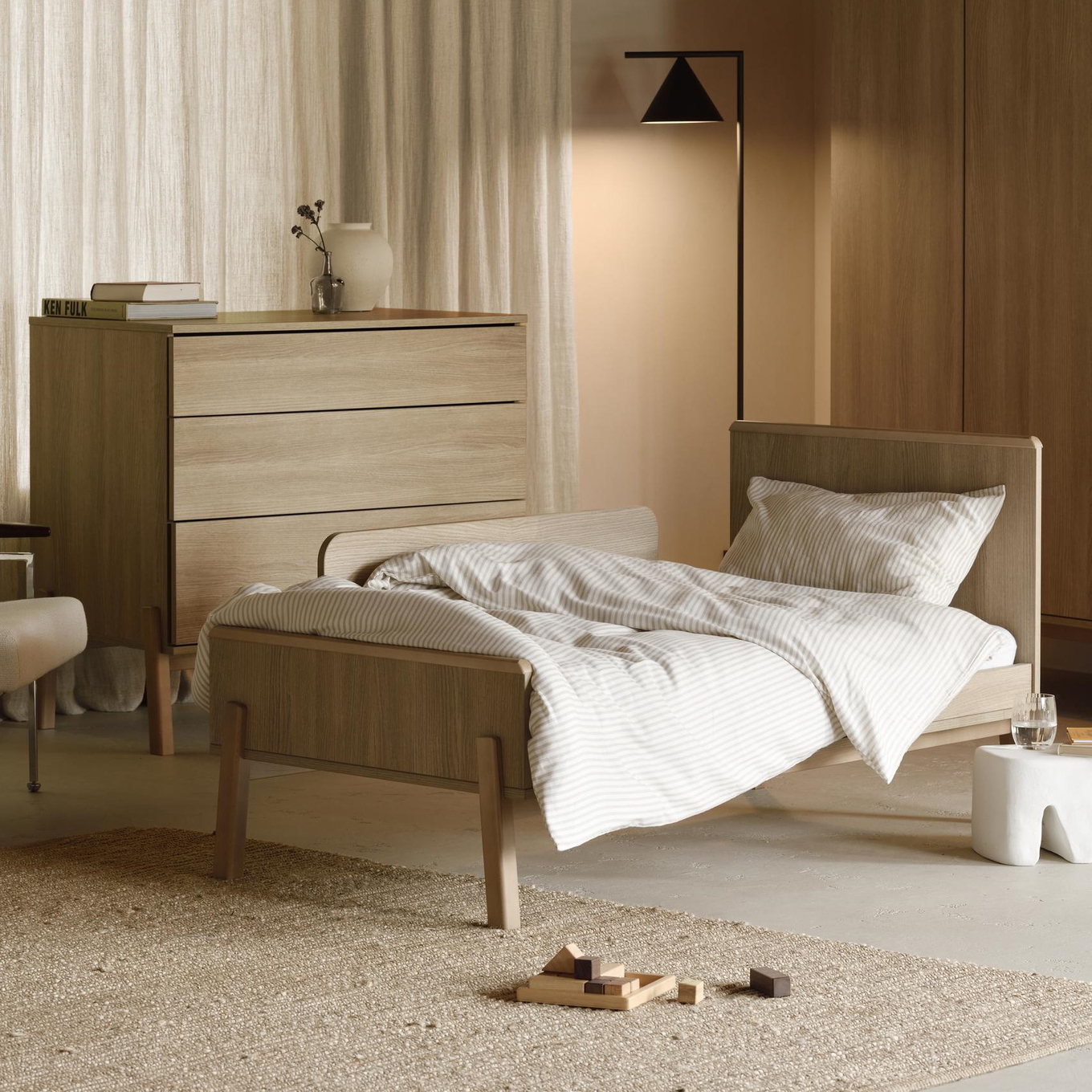 Babyzimmer Ashi Set 3-teilig  Honey Ash 7