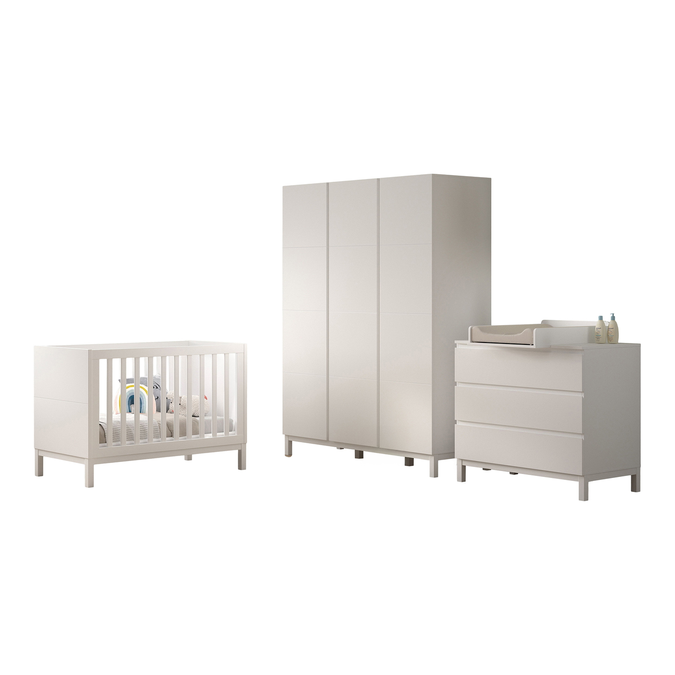 Babyzimmer Eva 4-teilig Set