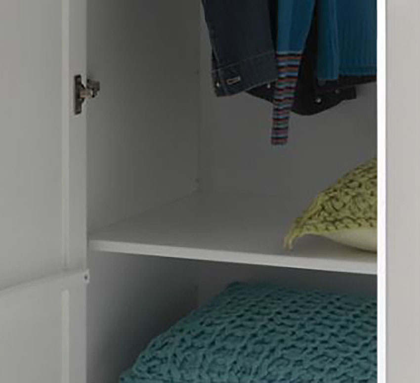 Zusatzböden Amori für 2-türigen Kleiderschrank