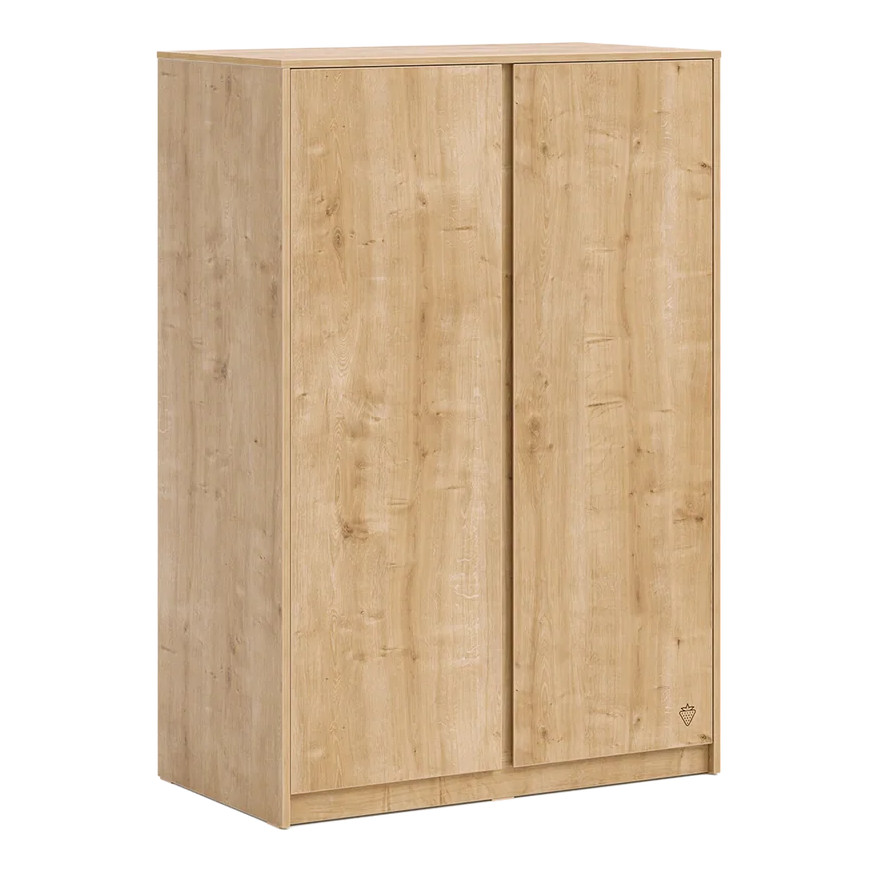 Kleiderschrank Studio Mocha 2-türig Tief