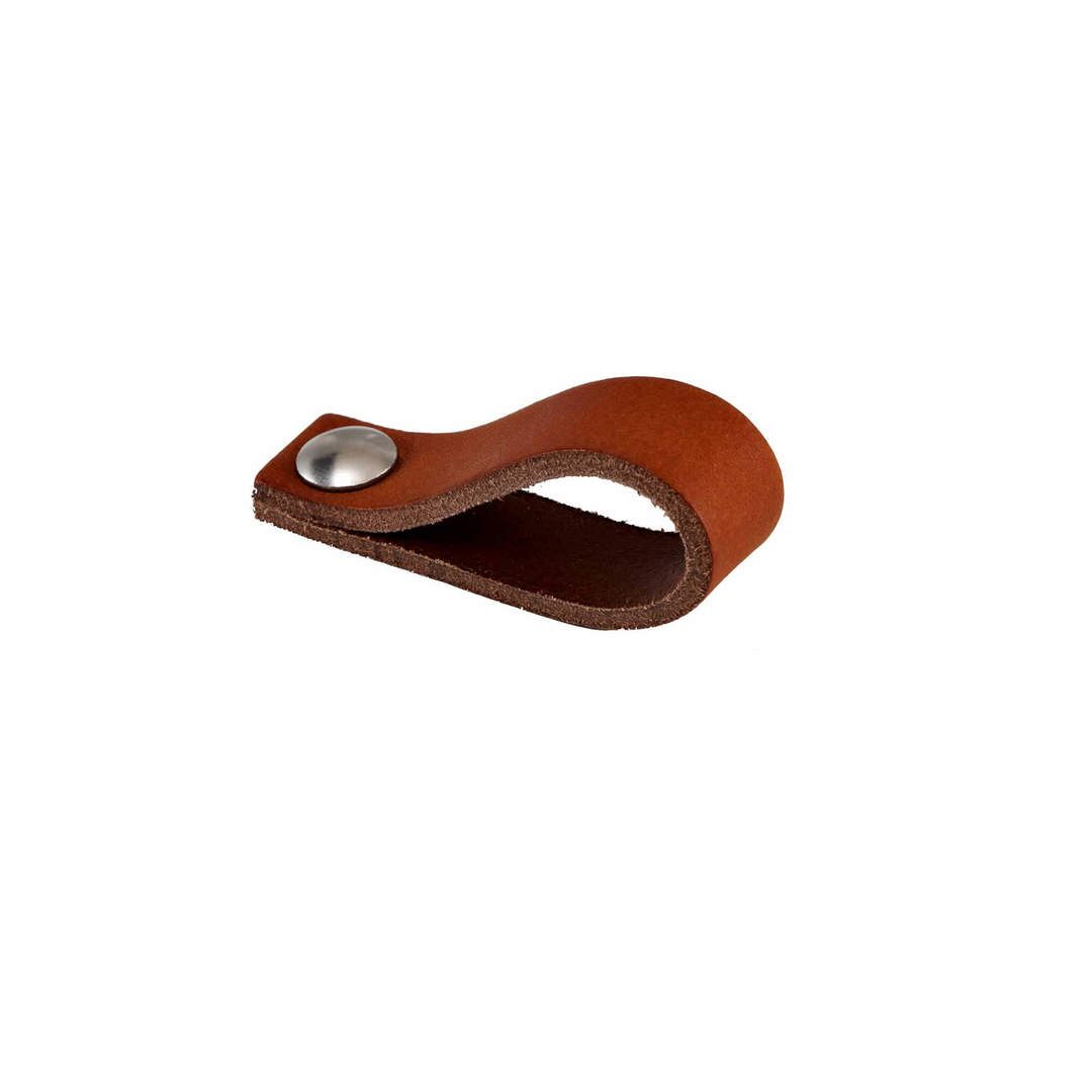 Leder Griff Braun #2