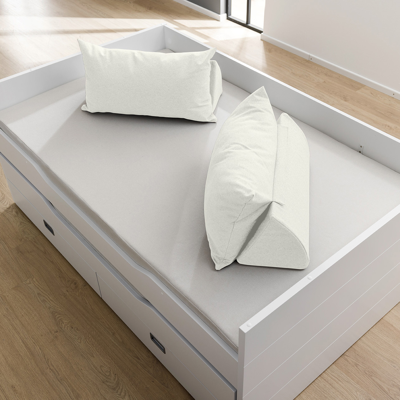 Chillkissen aus Mikrofaser Ivory