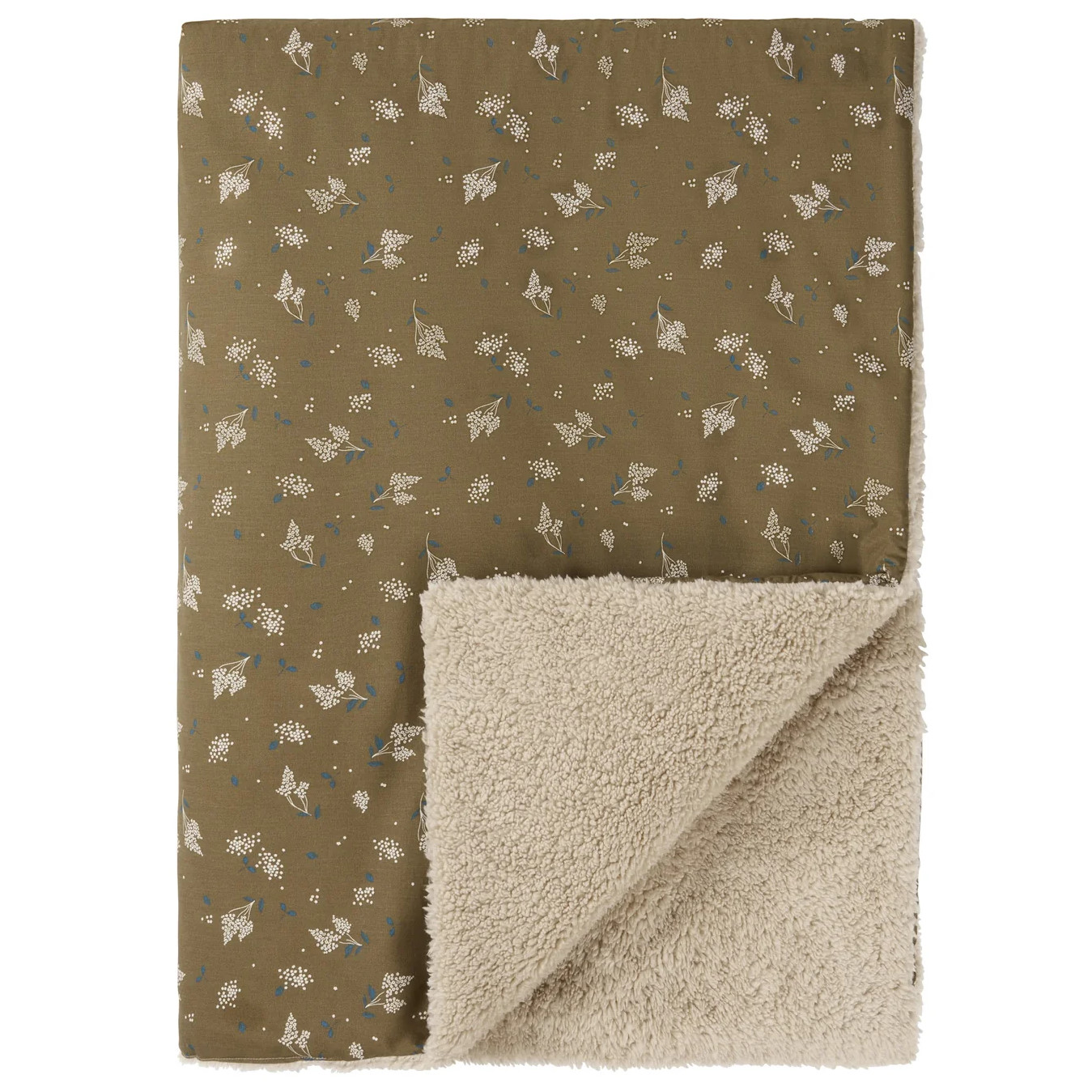 Decke Stories Winter Brown Lilac