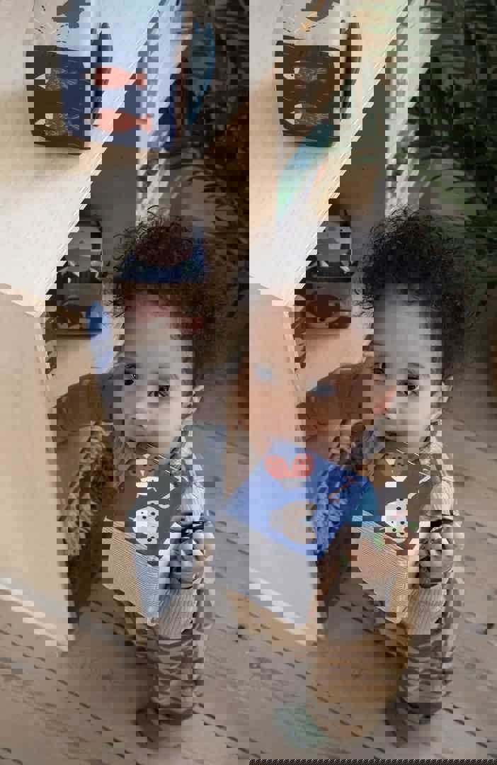 Babystoffblöcke Woodland 4 Stück #2