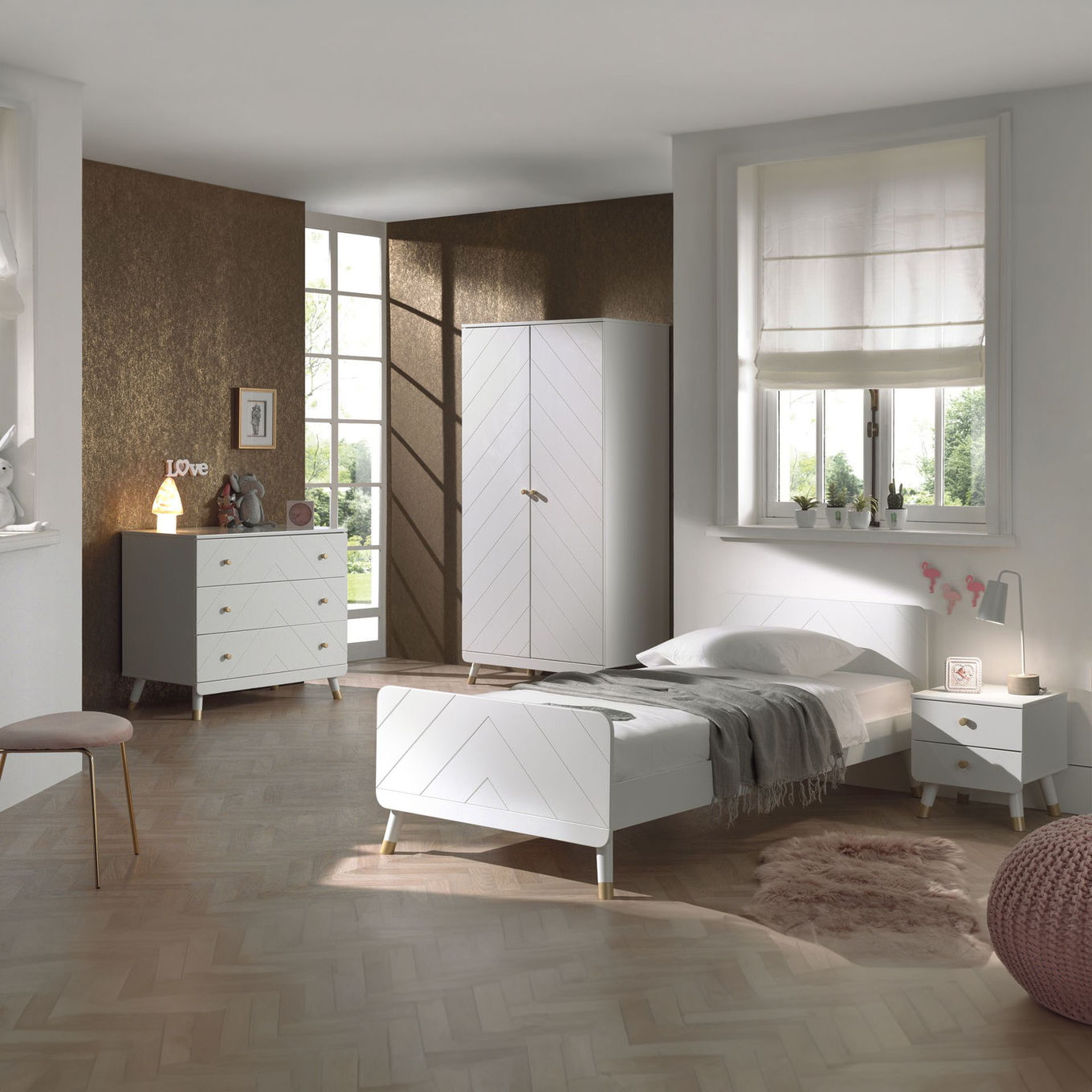 Kinderzimmer Billy 4-teilig Set A #2