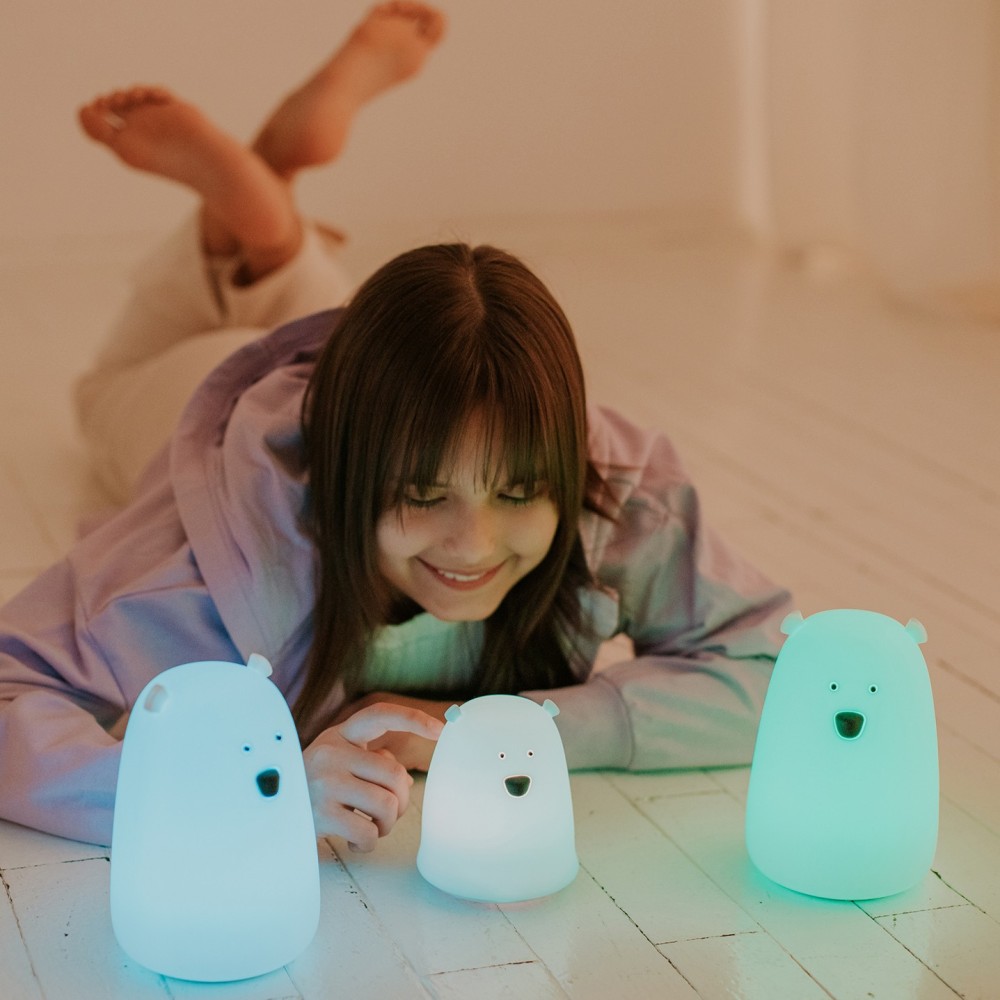 Lampe Bär Blau Klein 3