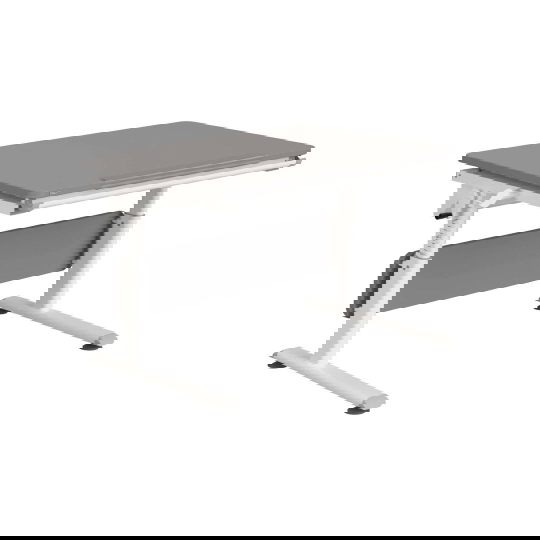 Schreibtisch Diego 105 Weiss Grau