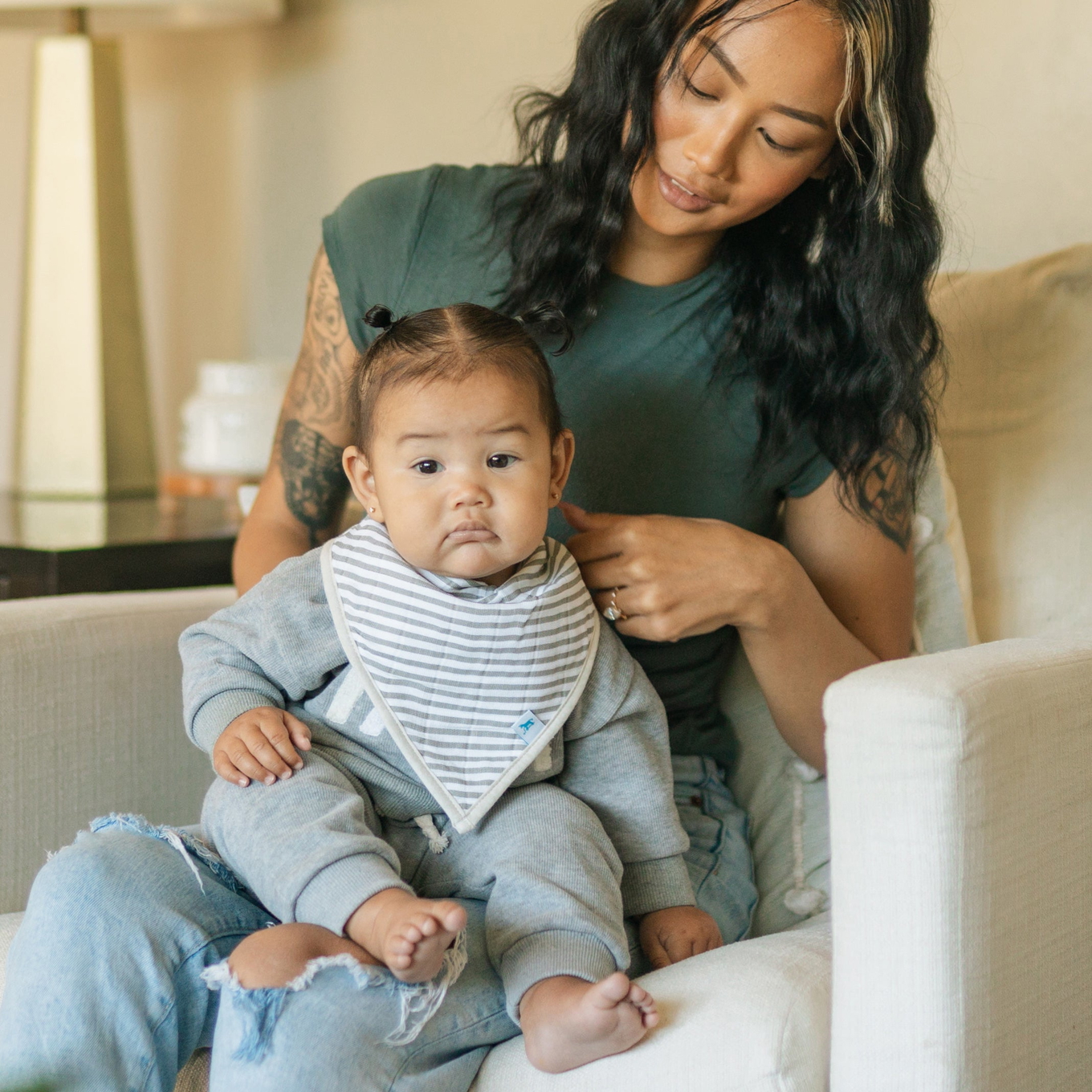 Bandana Dreieckstuch Pressed Petals 4er-Set 5