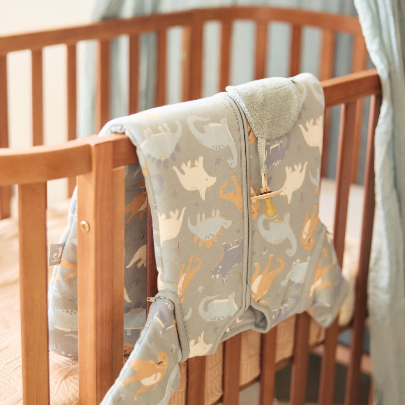 Schlafsack mit abnehmbaren Ärmeln Dino 90 cm #2