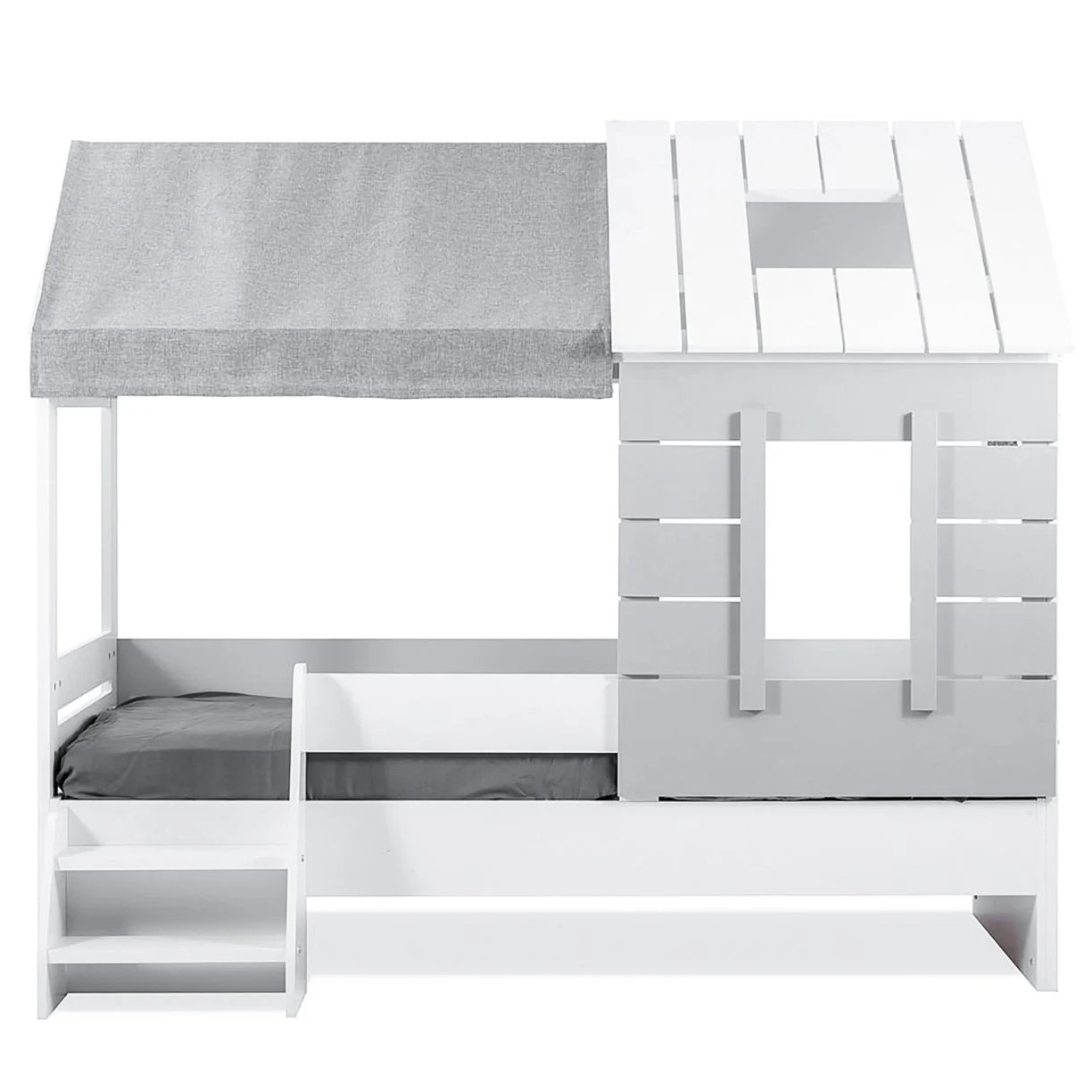 Abenteuerbett My House Weiss