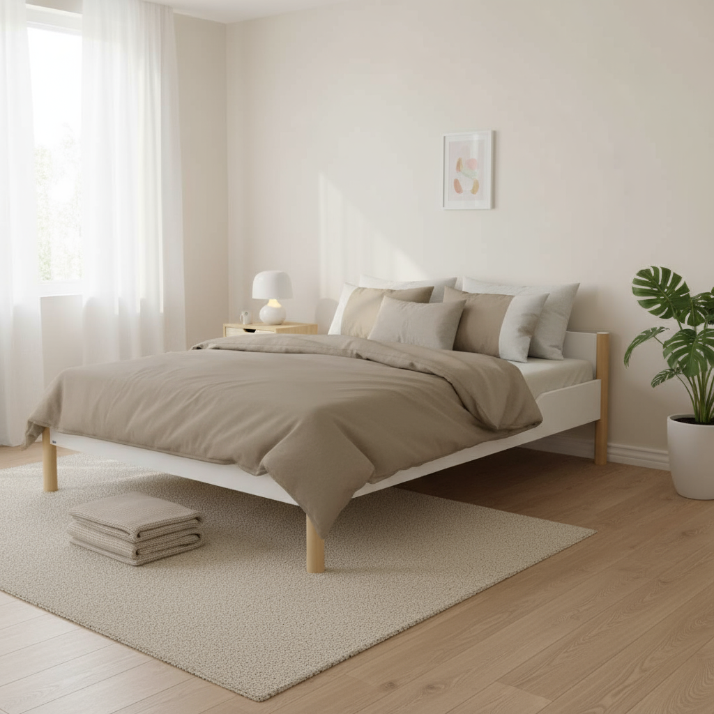 Bett Ylvie II Birke, 140 x 200 cm #2