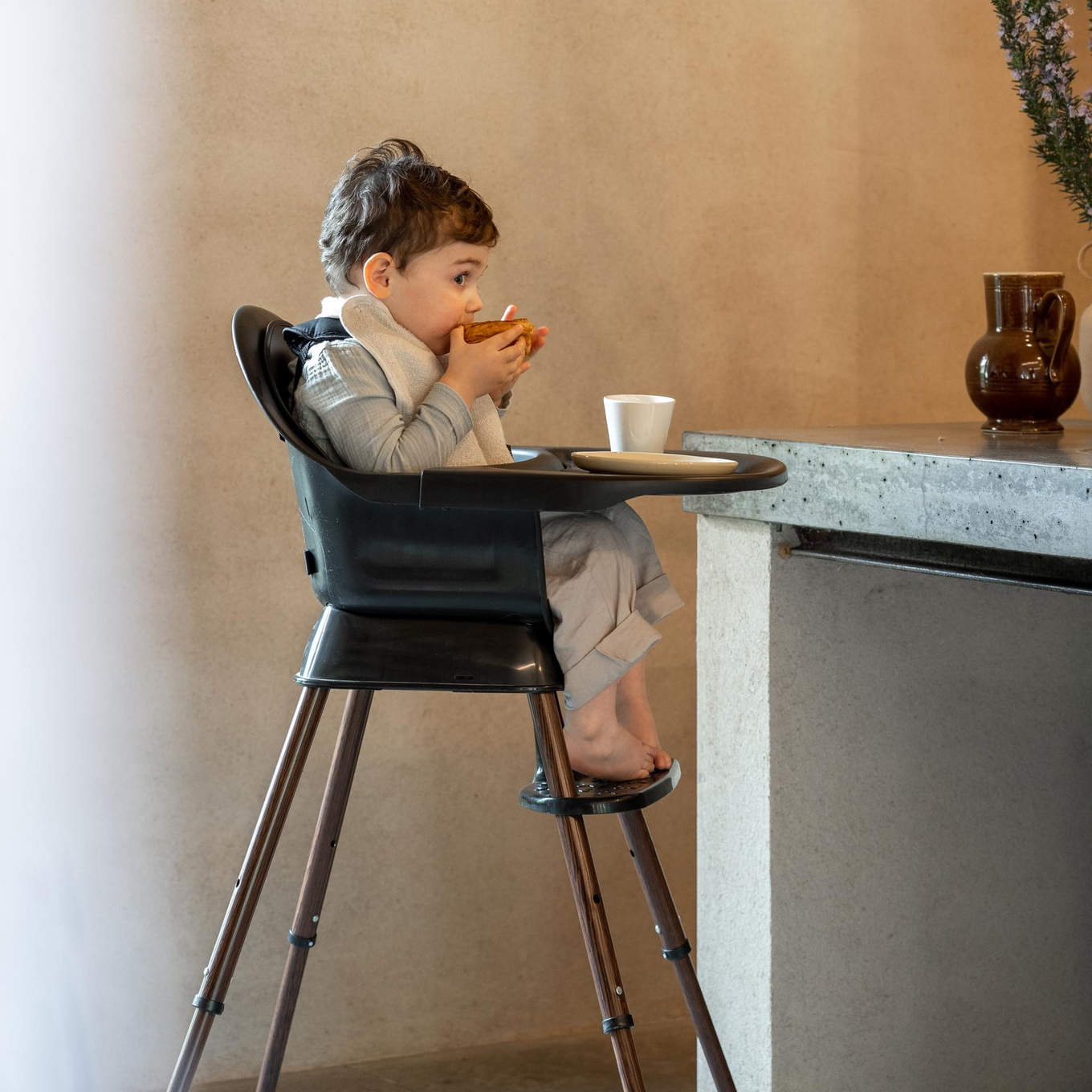 Hochstuhl Ultimo 3 Luxe Schwarz #2