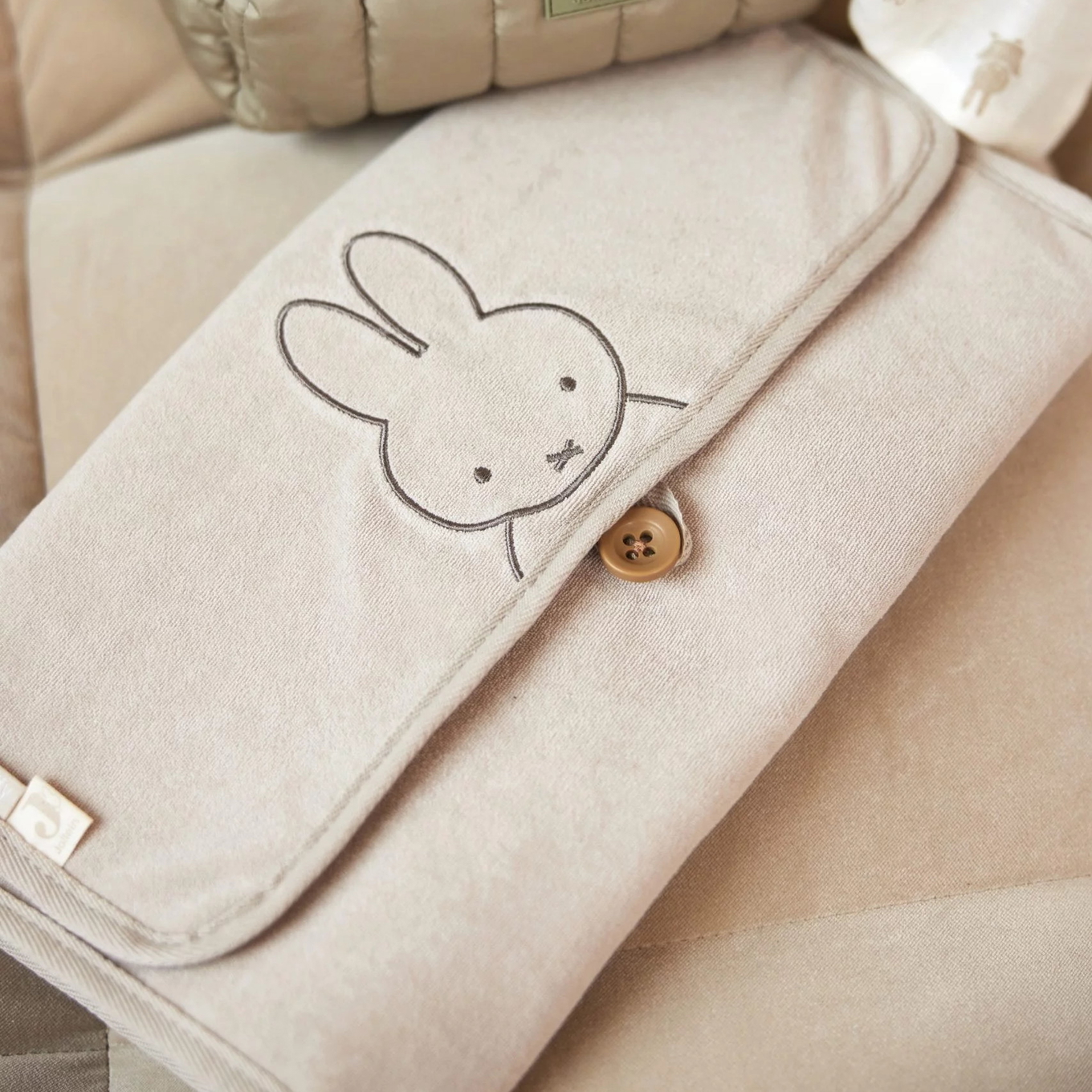 Wickelunterlage Frottee Miffy Nougat #2