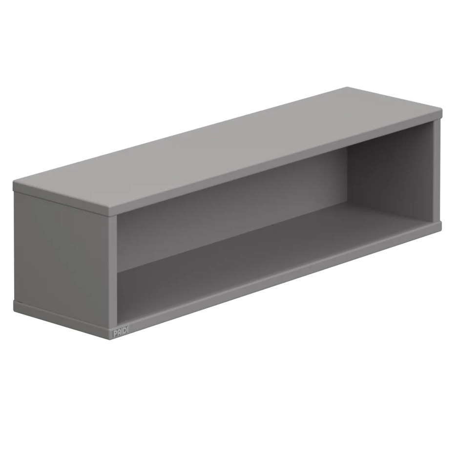 Wandregal Rechteckig Lang Schiefergrau