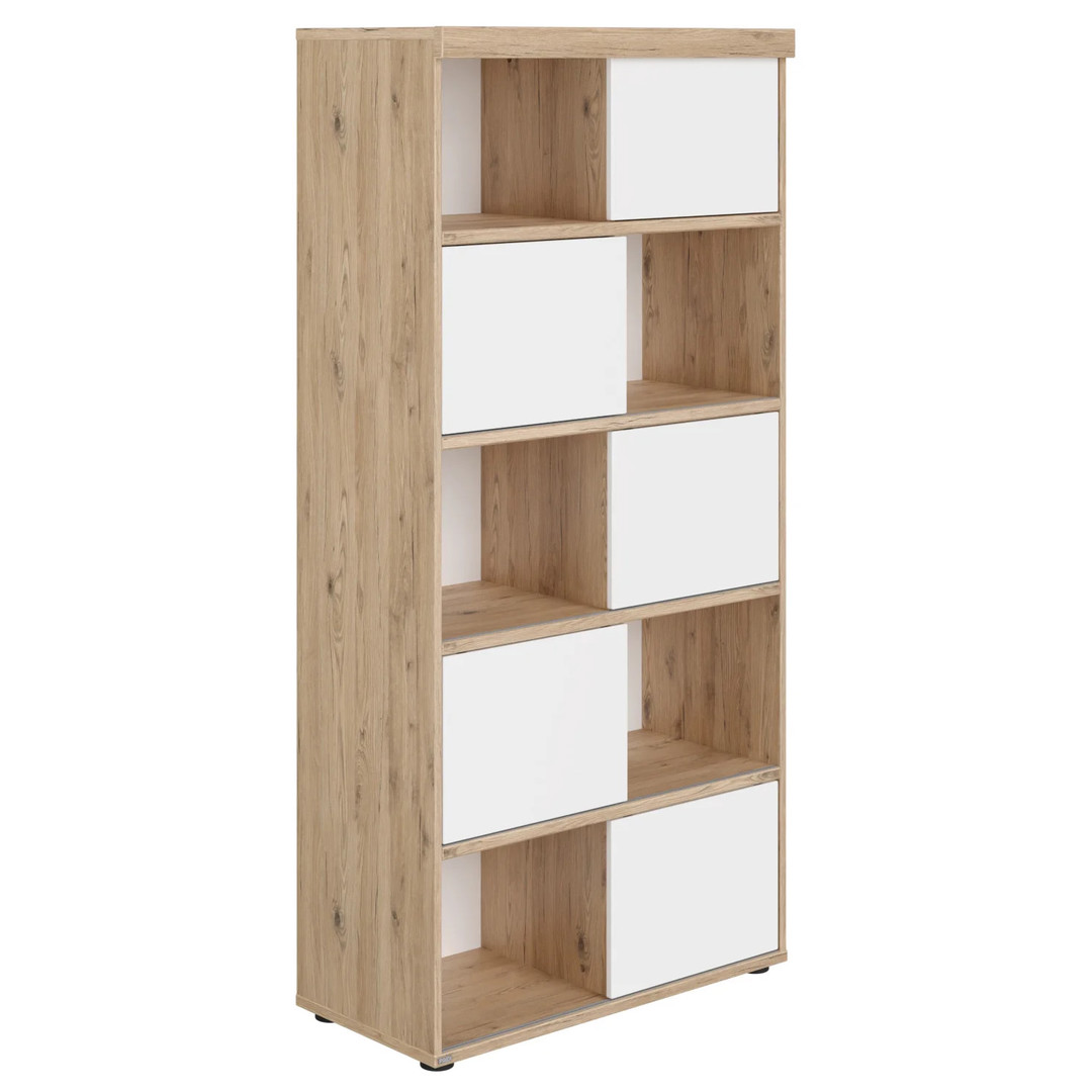 Hochregal Fionn 10 Fächer mit Türen