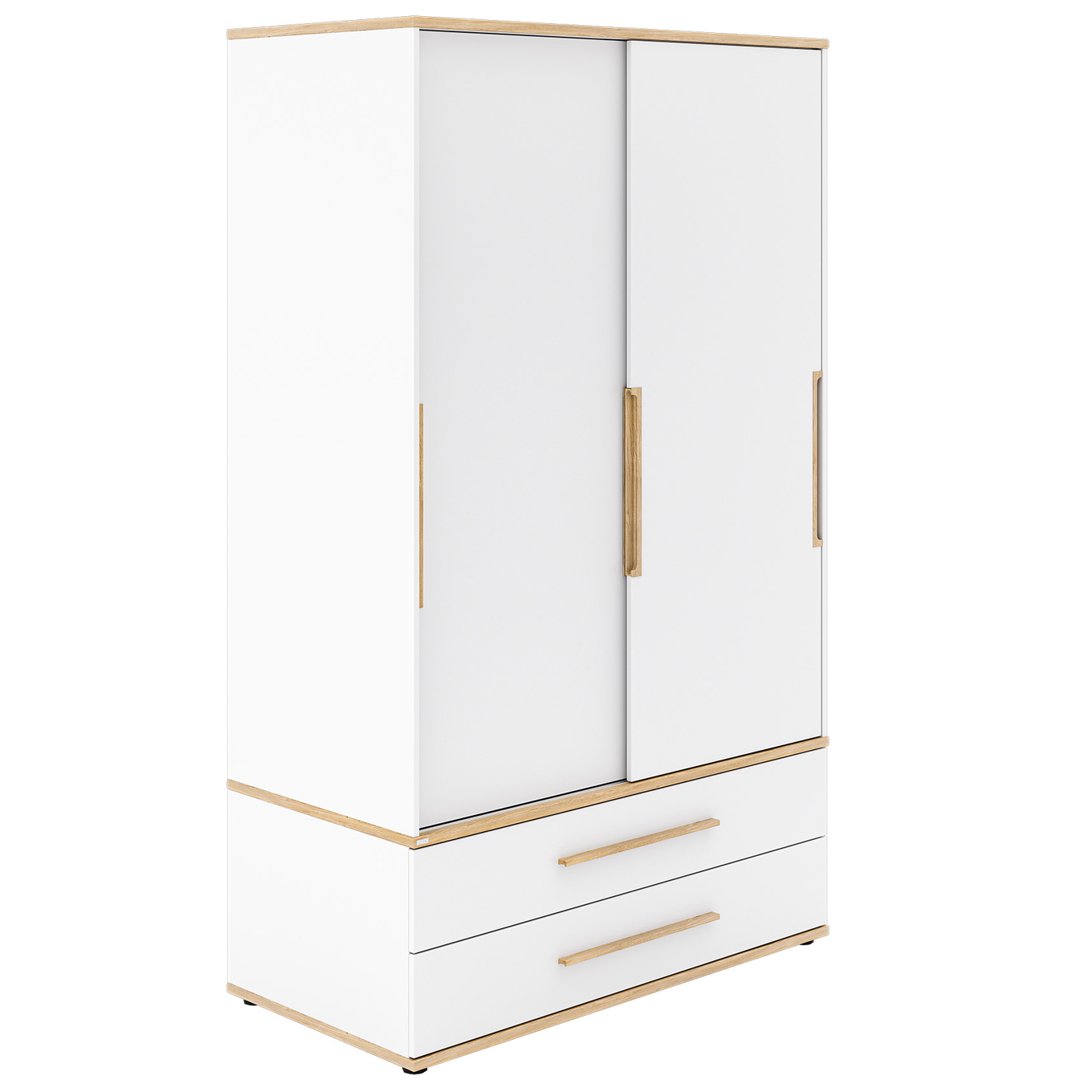 Kleiderschrank Yolanda Schmal, mit Schiebetür