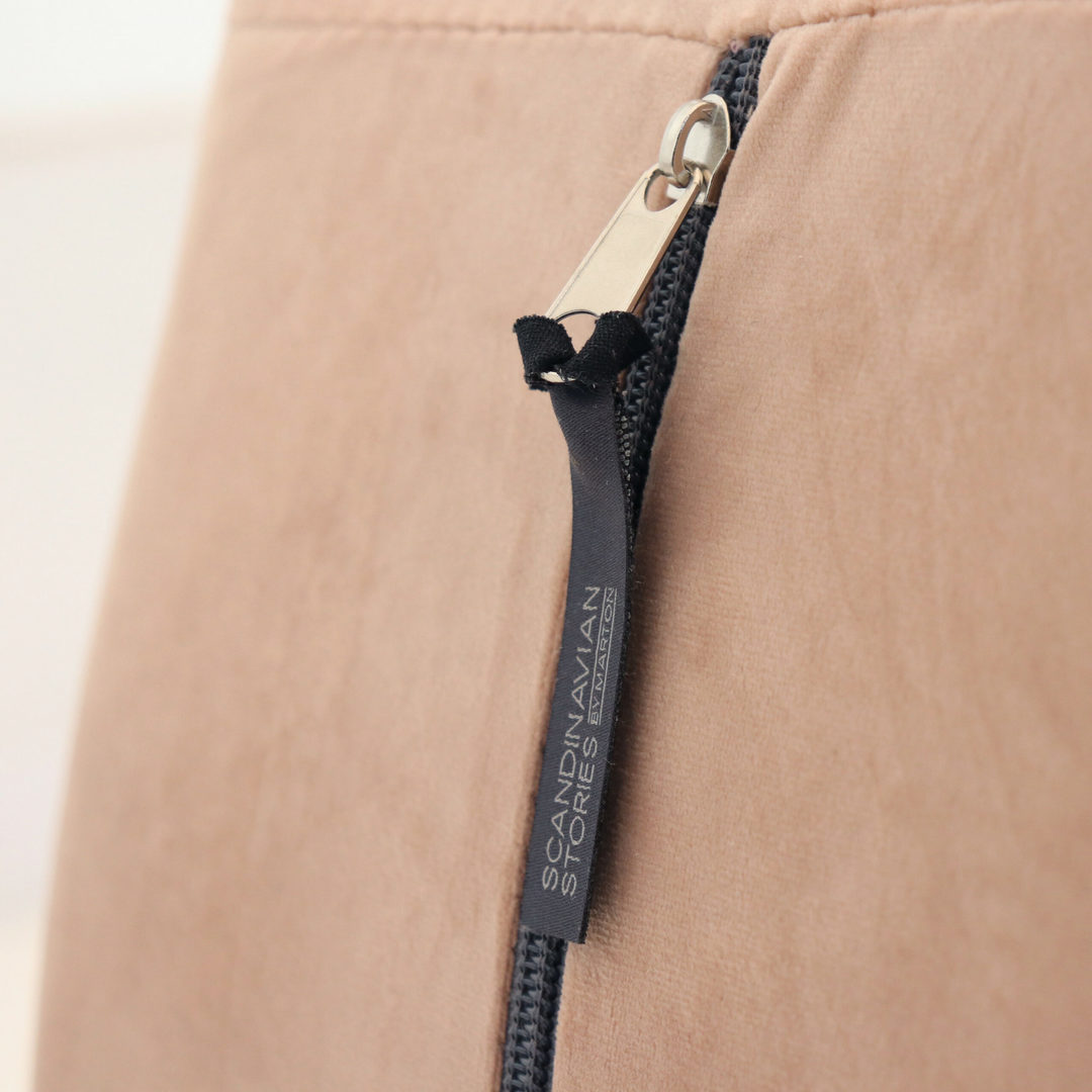 Hocker Rockmore Velvet Pfirsich 5