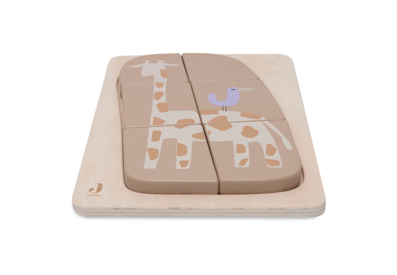 Puzzle aus Holz Giraffe 4
