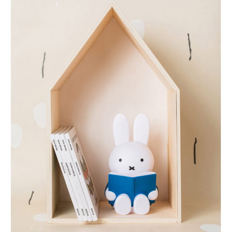 Spardose Miffy liest Buch Blau 4