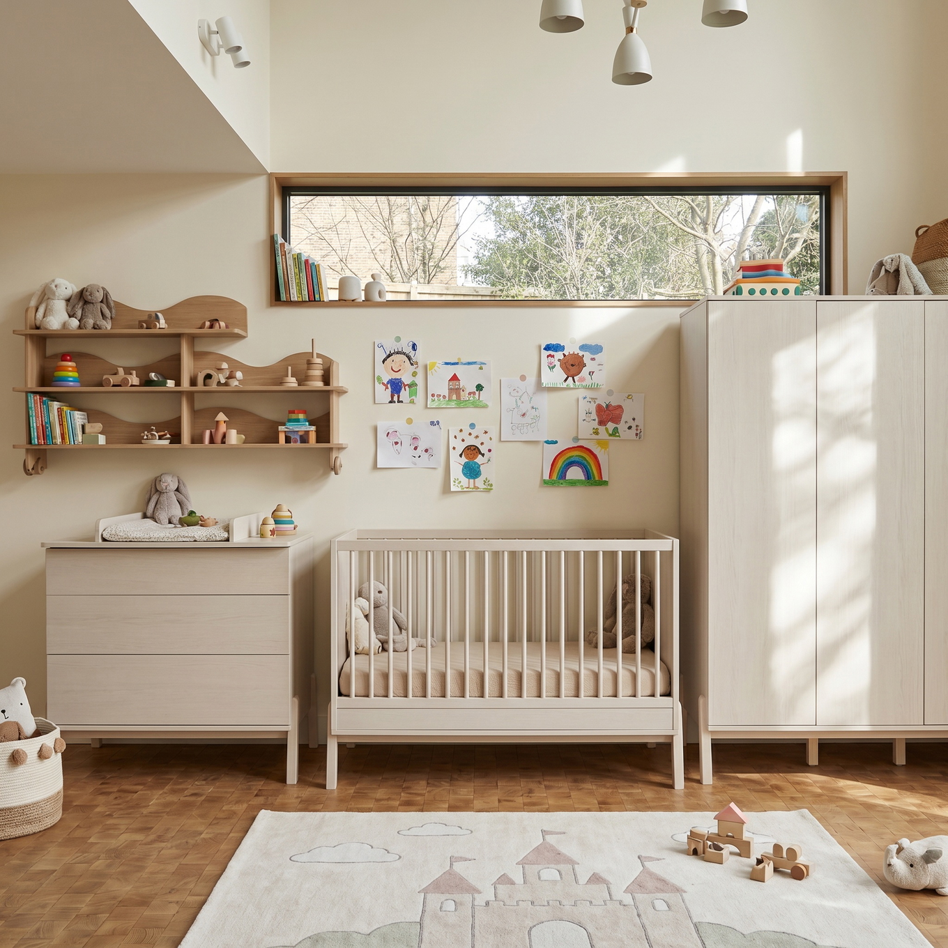 Babyzimmer Ashi Set 3-teilig Clay 3