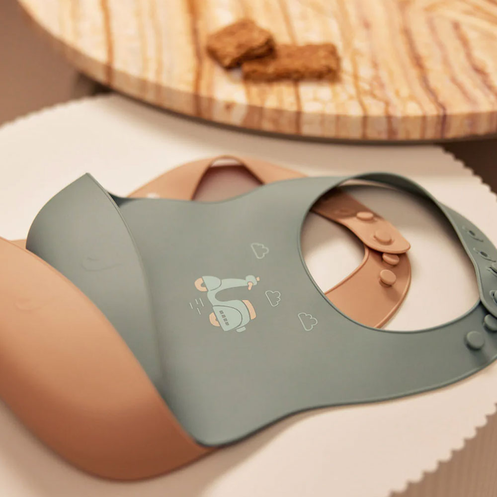 Silikon Lätzchen On The Go 2er Pack #2