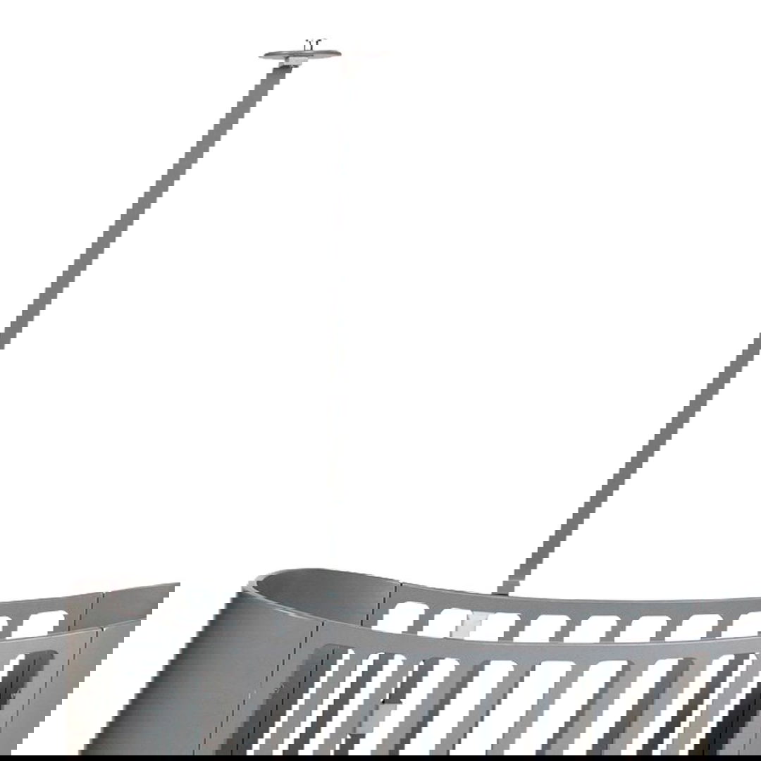 Himmelgestell Leander Classic Babybett Grau