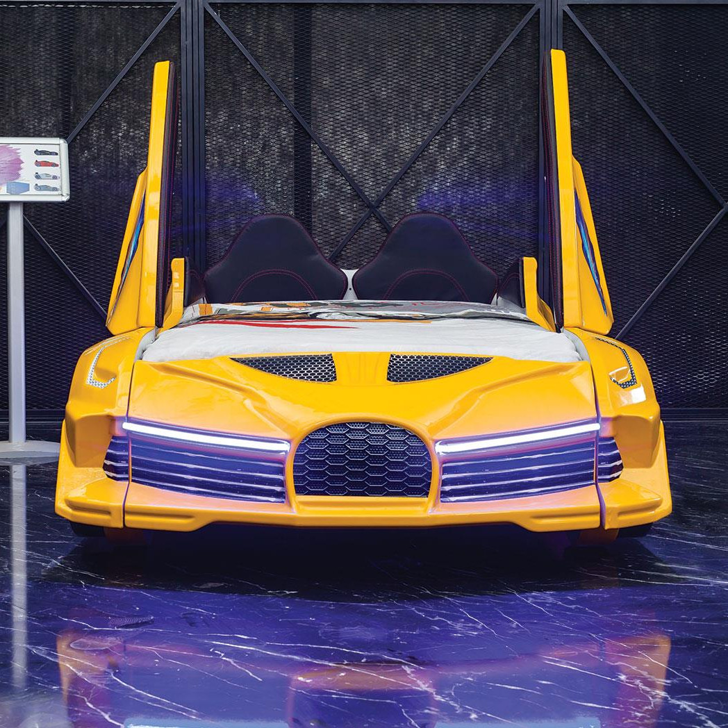 Autobett Speedster  Gelb 3