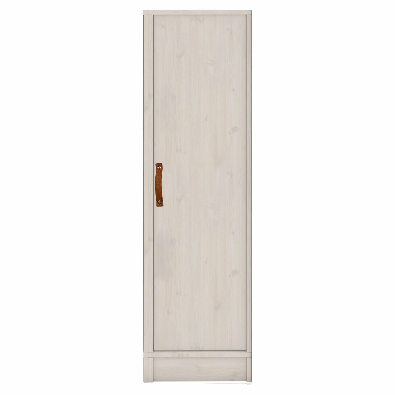 Hochkommode All-In-One mit Tür Weiss lasiert