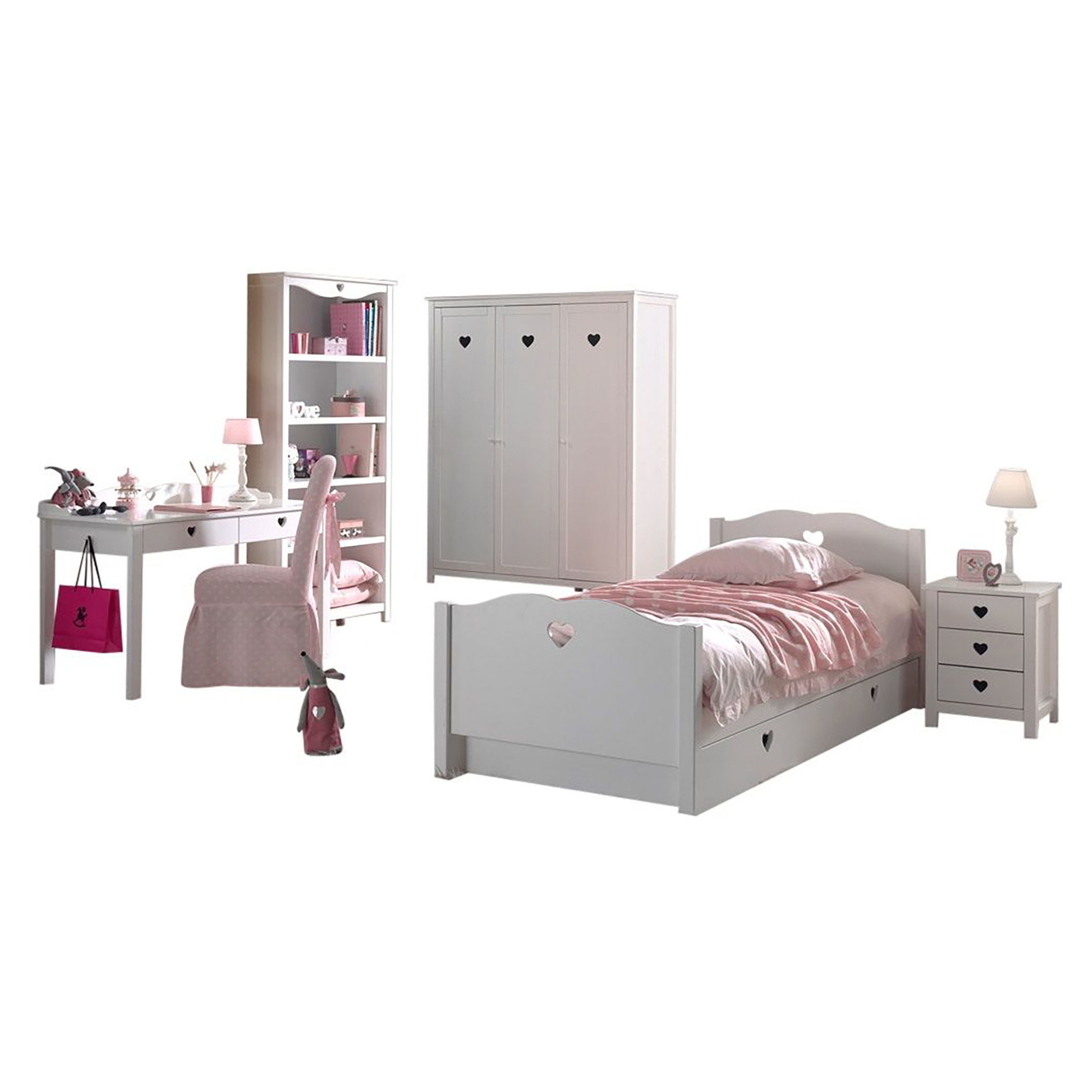 Kinderzimmer Amori 6-teilig Set