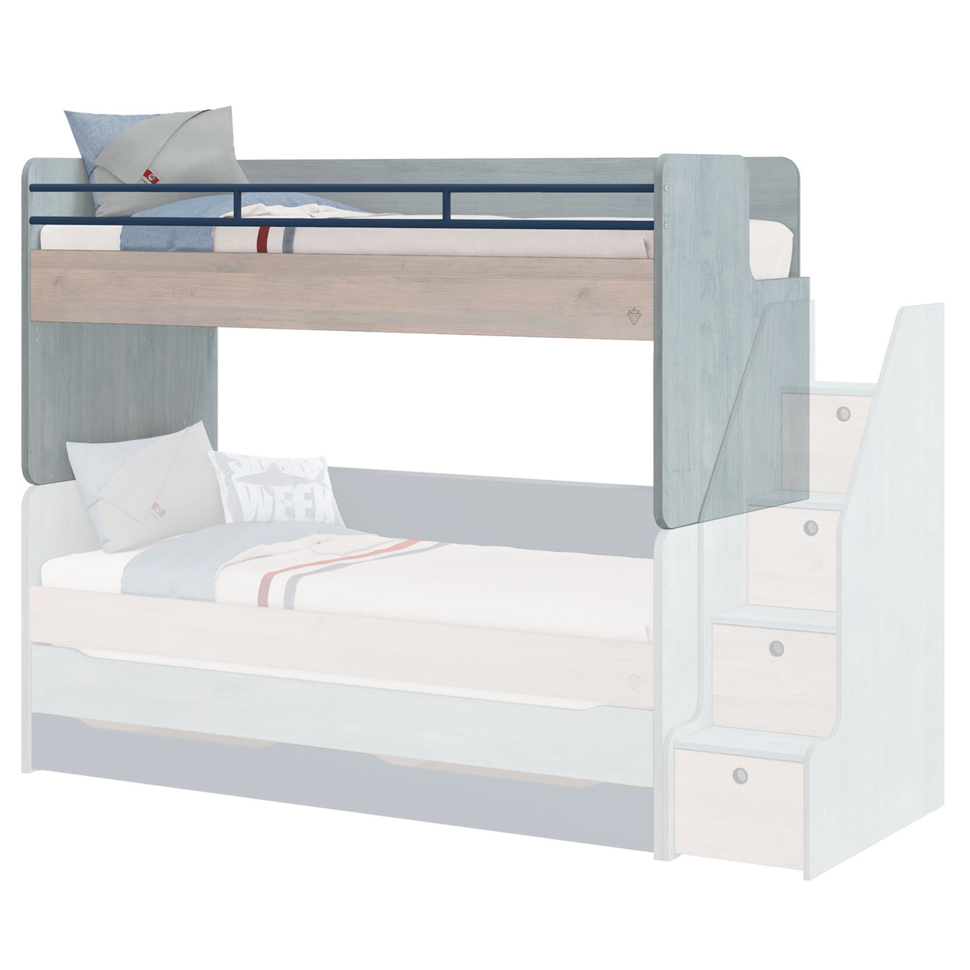 Bett Studio Oberteil Trio 8